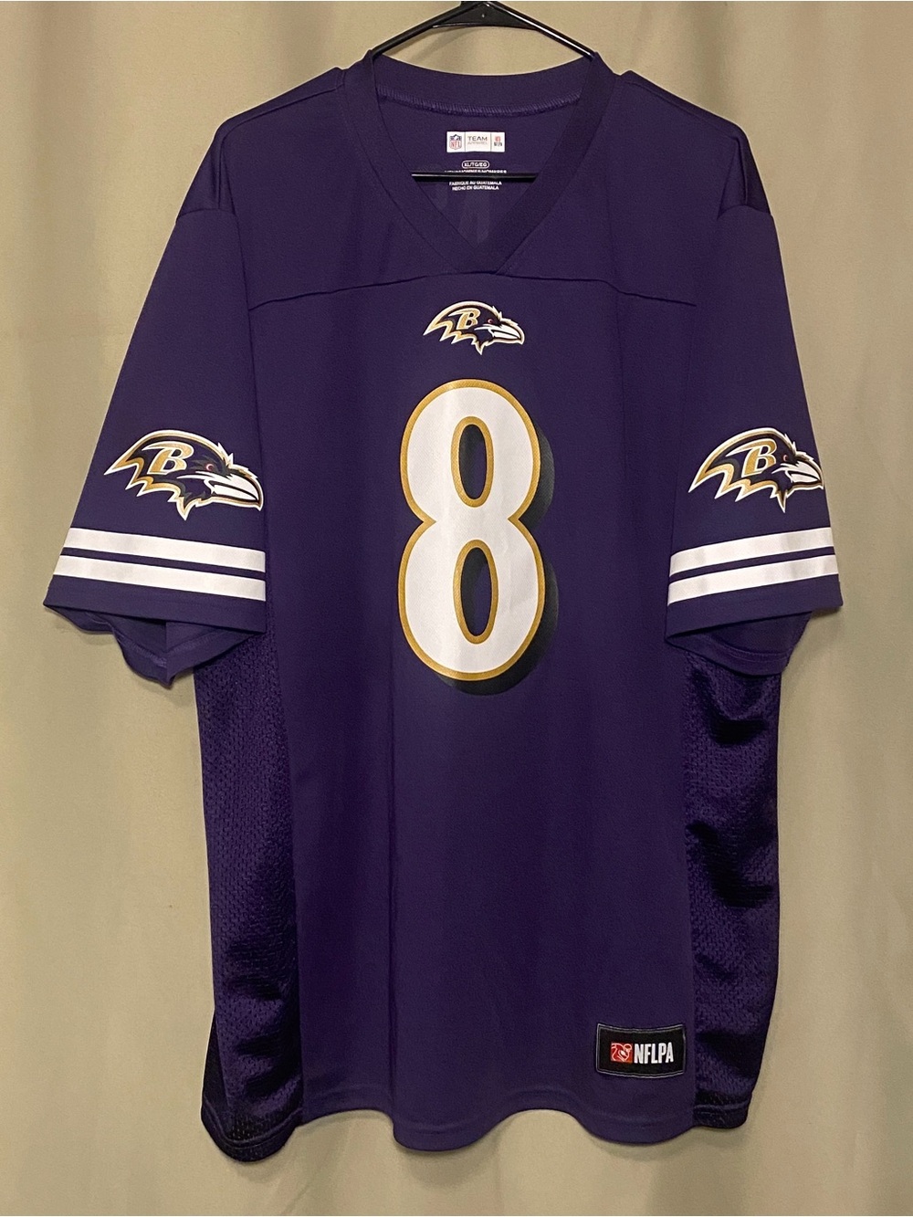 Lamar Jackson Football Jerseys NFL Team Apparel Baltimore Ravens  XL Men’s